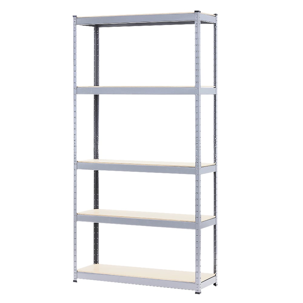 5 Shelf Storage Rack - Galvanized Steel 180x90cm 5 Shelf Storage Rack - Galvanized Steel 180x90cm