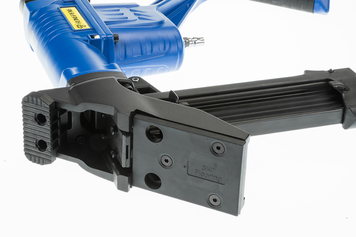 Rongpeng Pneumatic Floor Gun Staple Nail Secret Flooring Nailer Stapler