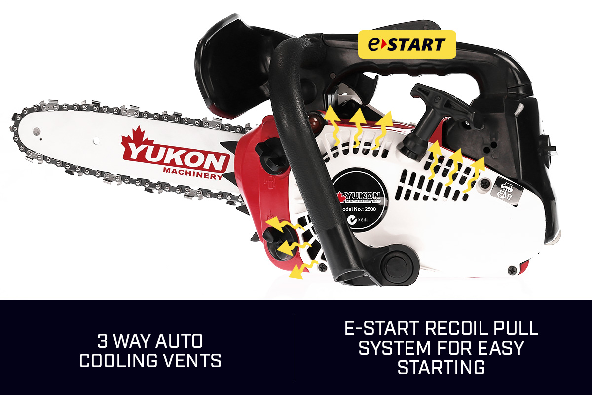 Yukon 25cc 12in Arborist Chainsaw Yukon 25cc 12in Arborist Chainsaw