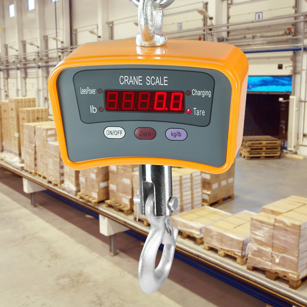 500 Kg Electronic Crane Scales Industrial Hanging Digital Weight with