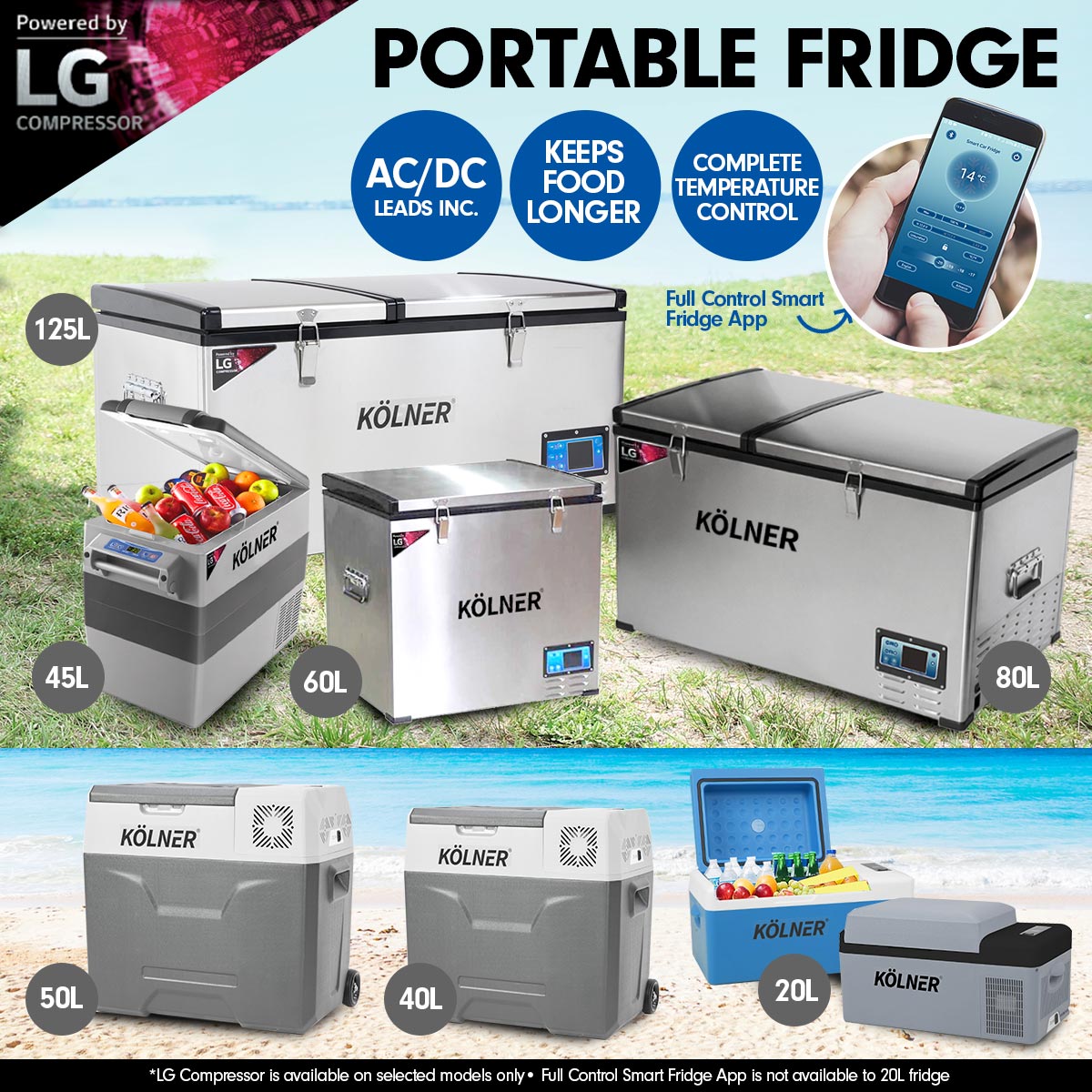 12 volt camping fridge freezer