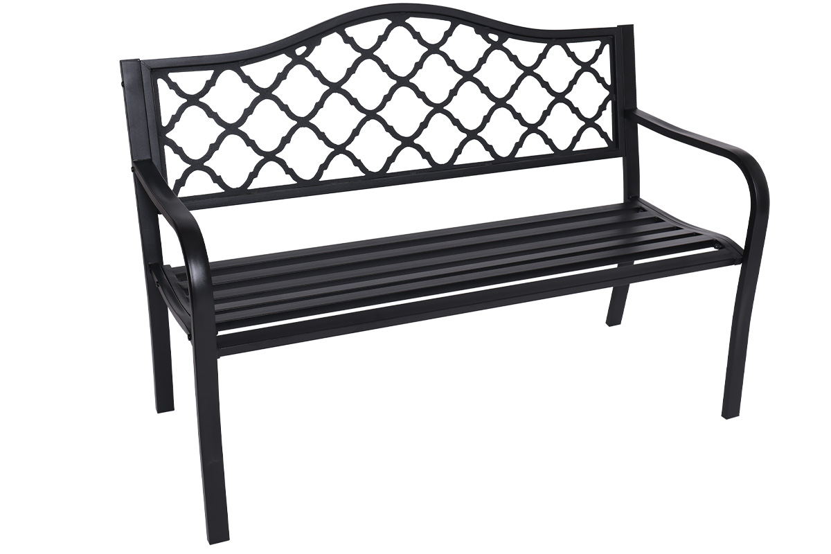 Wallaroo Steel Outdoor Garden Bench eBay