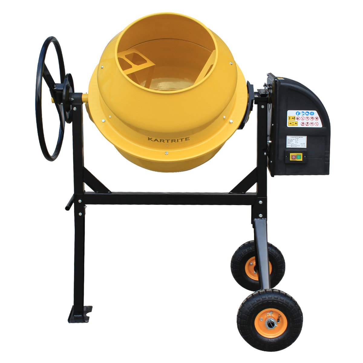 Kartrite 140L Cement Concrete Mixer Sand Gravel Portable 650W Kartrite 140L Cement Concrete Mixer Sand Gravel Portable 650W