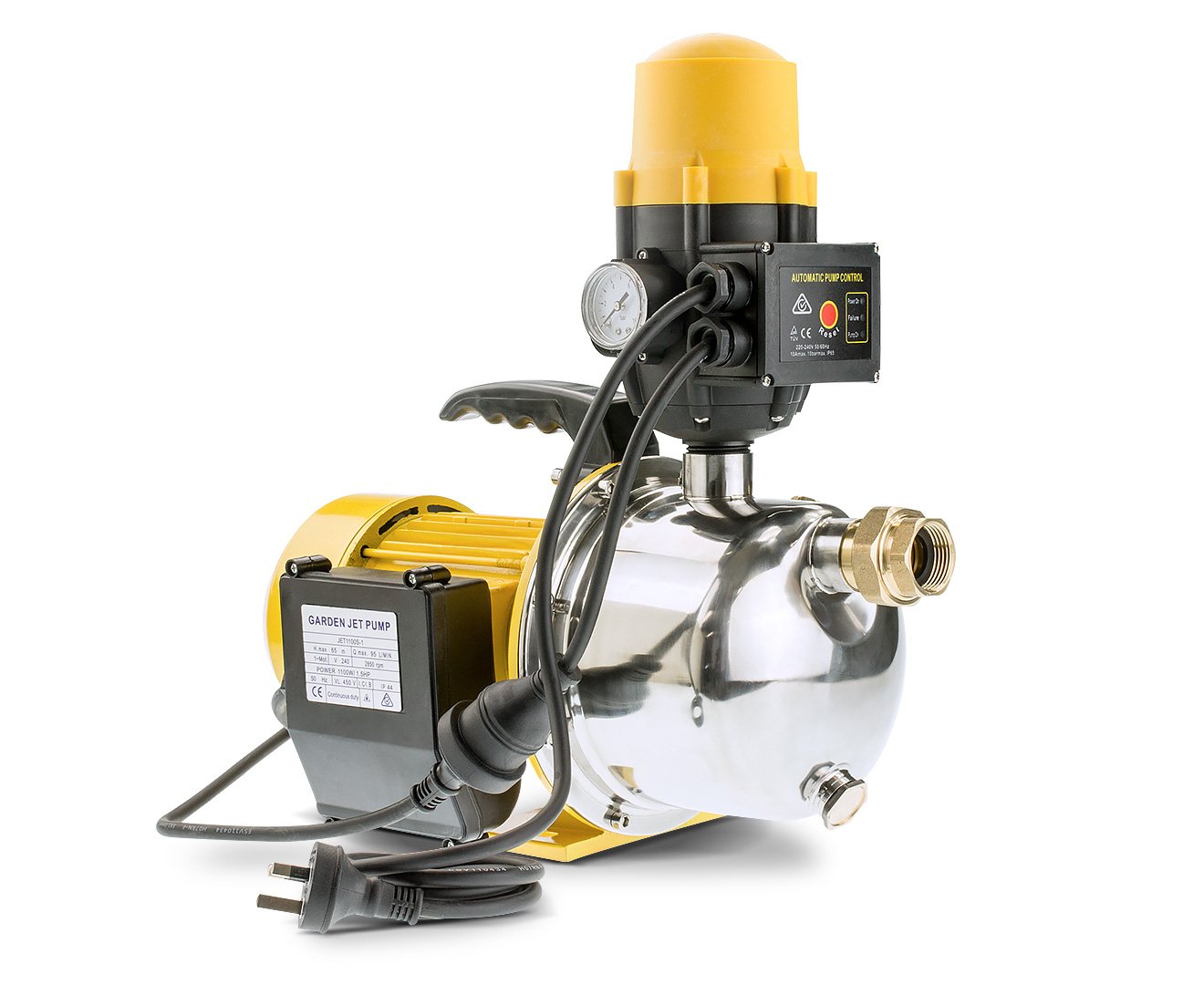 HydroActive 1600W Garden Electric Water Pump with Controller HydroActive 1600W Garden Electric Water Pump with Controller