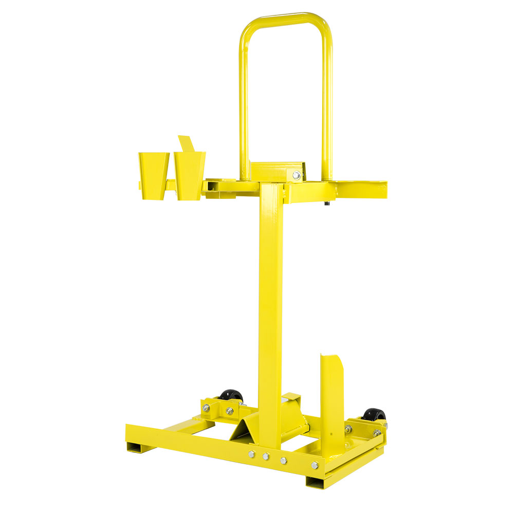 Drywall Panel Lifter Hoist Storage Stand Rack Trolley with free
