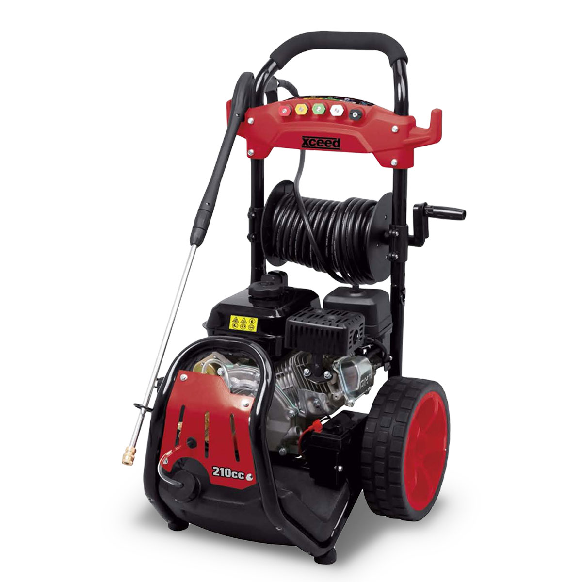 Xceed 4 Stroke High Pressure Washer Cleaner Petrol Key Start Refurbished Xceed 4 Stroke High Pressure Washer Cleaner Petrol Key Start Refurbished