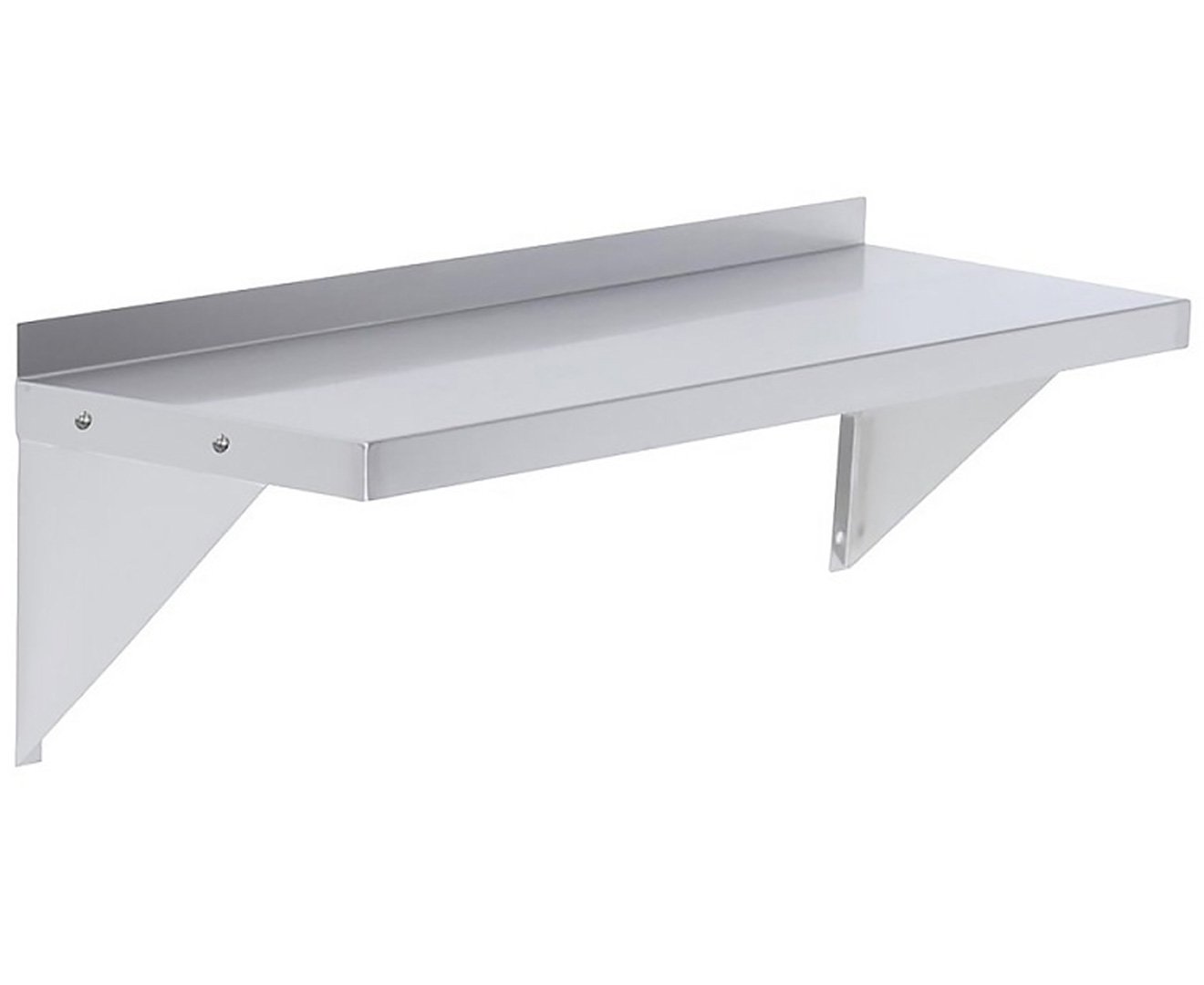 930x356mm Stainless Wall Mounted Shelf 930x356mm Stainless Wall Mounted Shelf